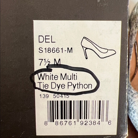 Corso Como Del Pump White Python 7.5 - Picture 10 of 17